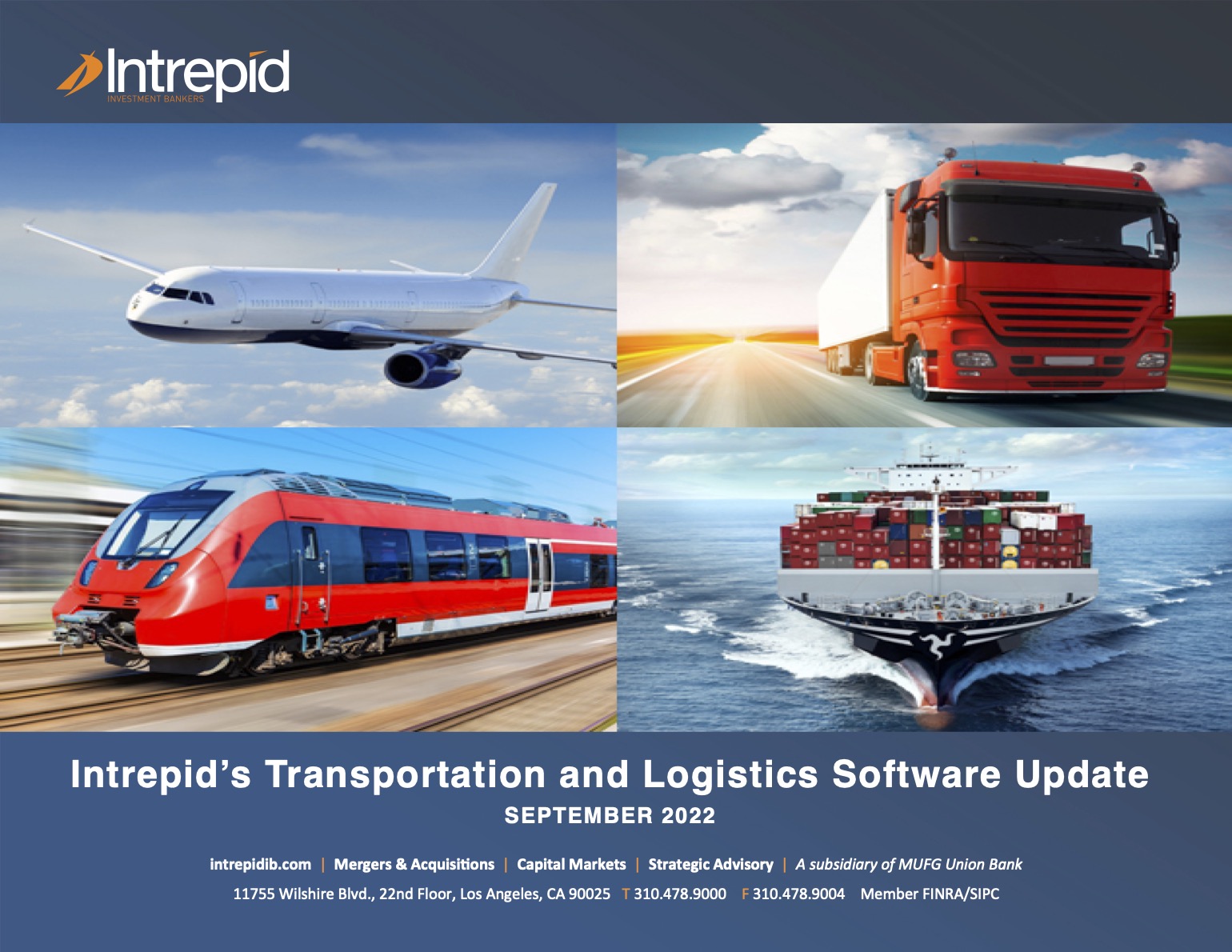Intrepid’s Transportation And Logistics Software Update September 2022 PDF cover