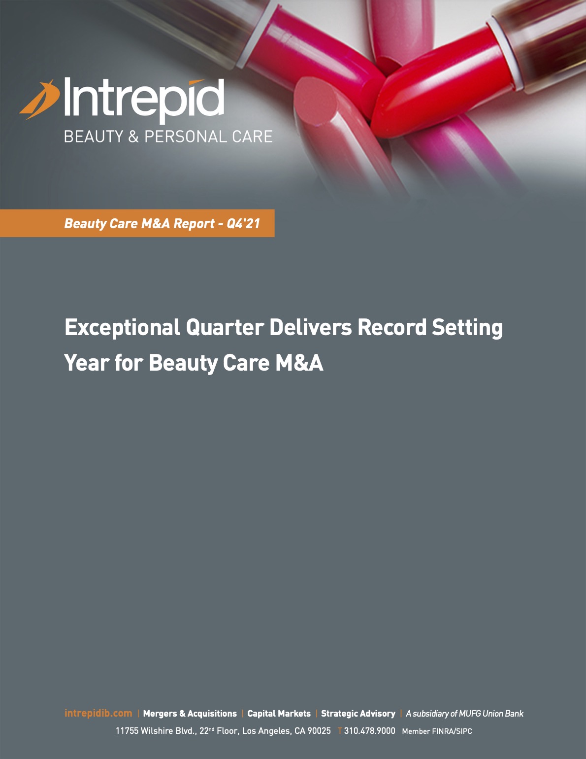 Newletter BeautyCare M&AReport Q4 21 PDF cover