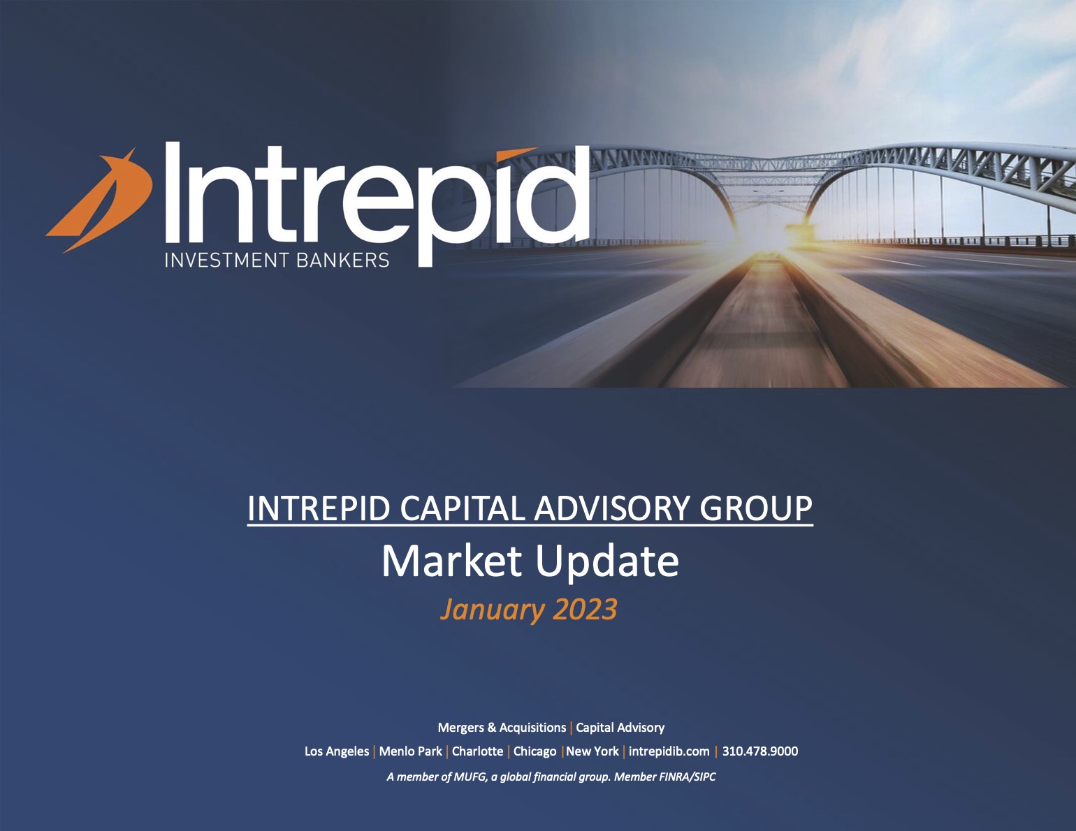 IIB Capital Advisory Group Market Update (January 2023) PDF cover