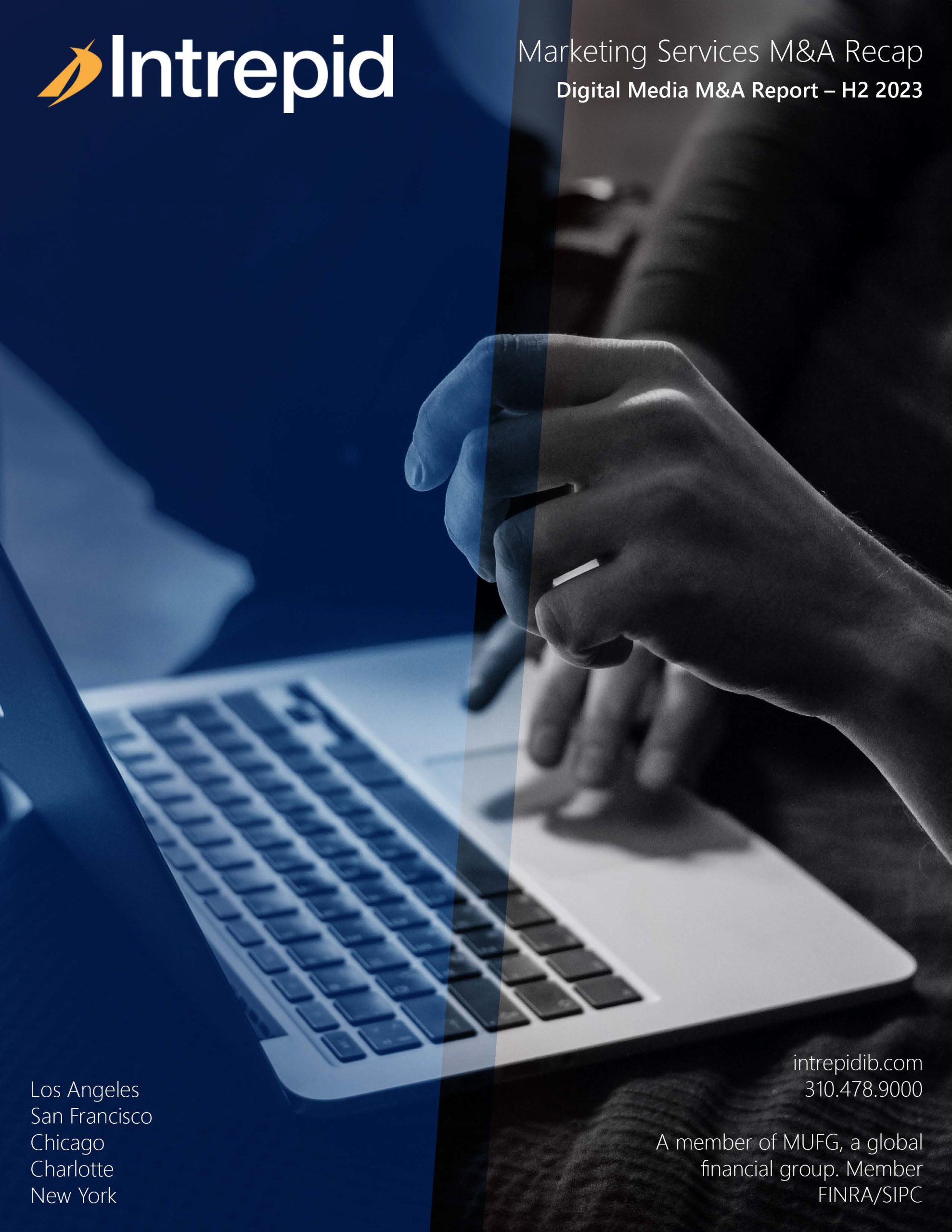 Marketing Services M&A Recap For H2 2023 PDF cover