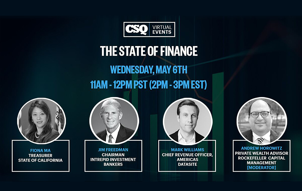 CSQ Speaker Series – “The State of Finance” featured image