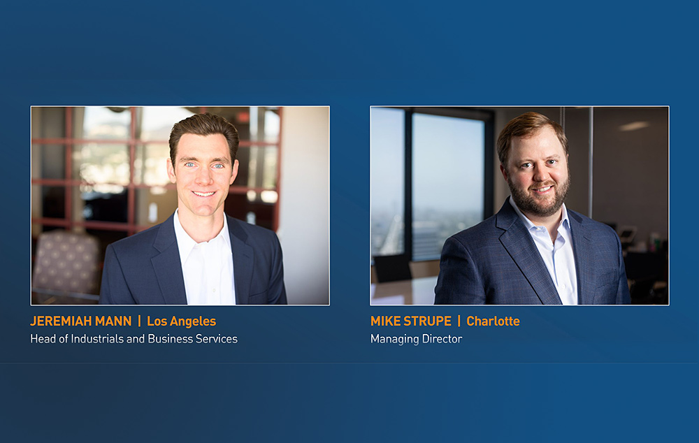 Intrepid hires Mike Strupe, Managing Director, to expand its Industrials and Business Services practice in Charlotte, North Carolina and appoints Jeremiah Mann as head of the practice. featured image