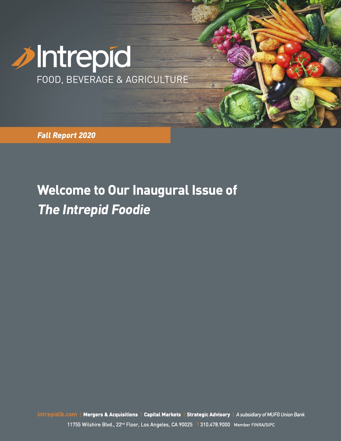 Newsletter FoodBev Fall 2020 PDF cover