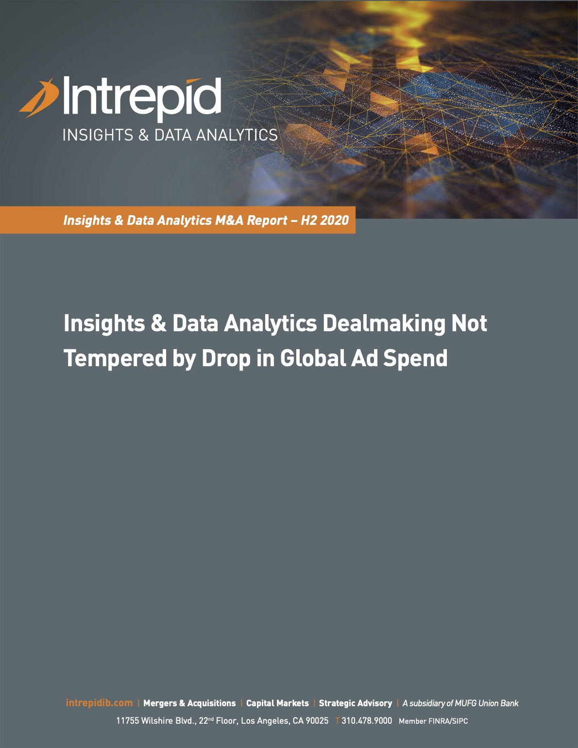 Newletter InsightsAnalytics M&AReport H2 20 PDF cover