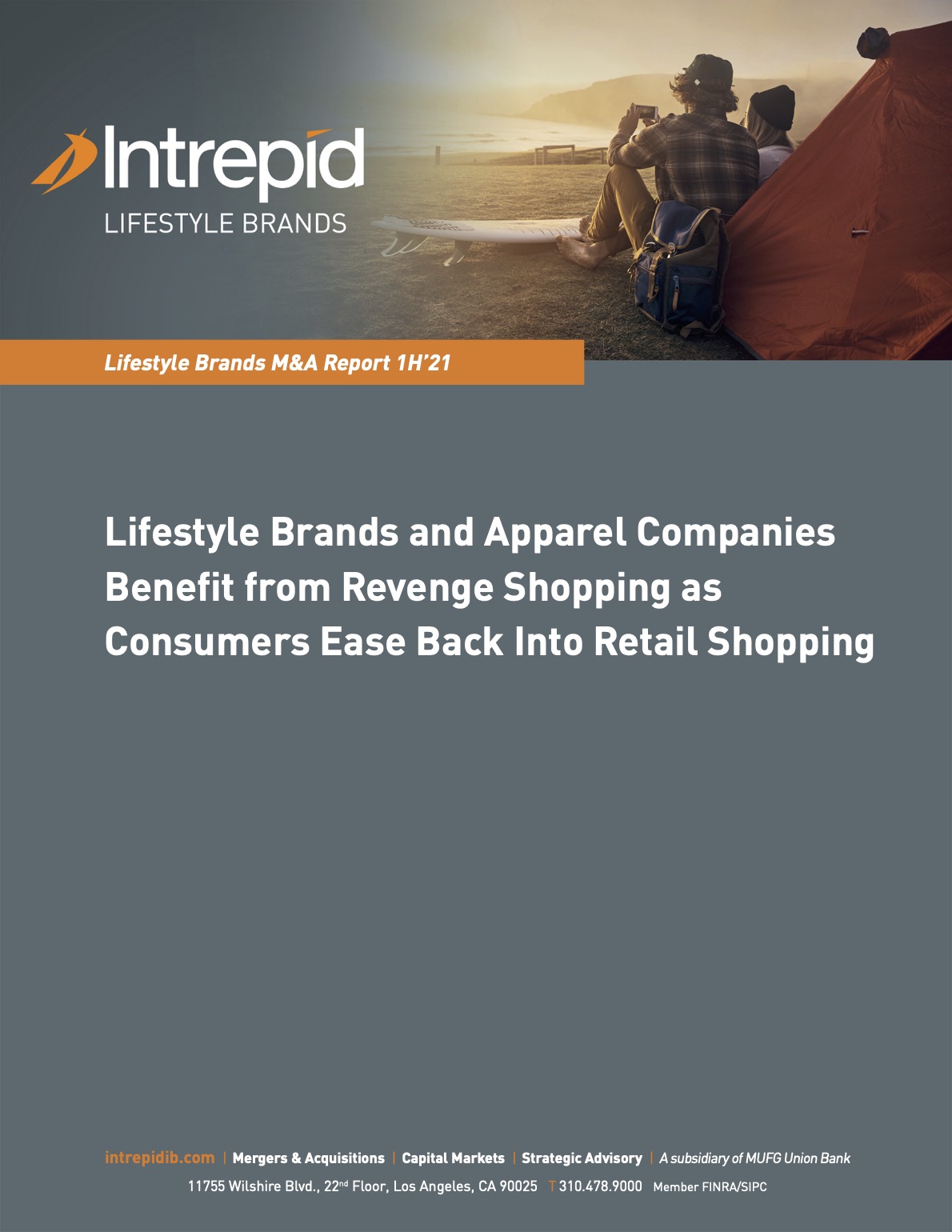 Newsletter LifestyleBrands M&AReport 1H21 PDF cover