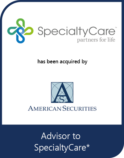 Transaction tombstone for Specialty Care