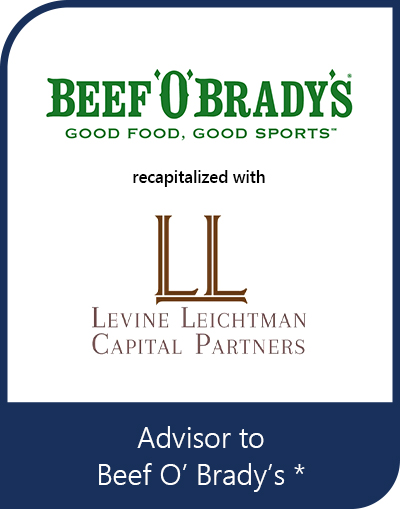 Transaction tombstone for Beef O’ Brady’s