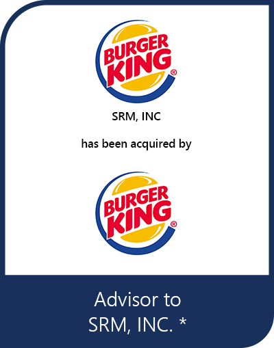 Transaction tombstone for SRM, INC.