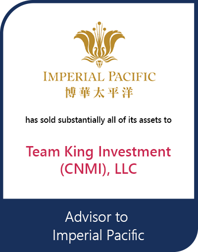 Transaction tombstone for Imperial Pacific