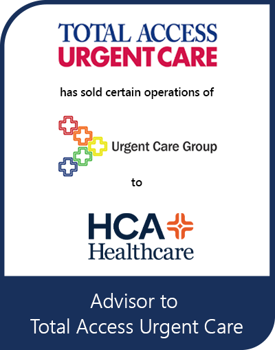 Transaction tombstone for Total Access Urgent Care