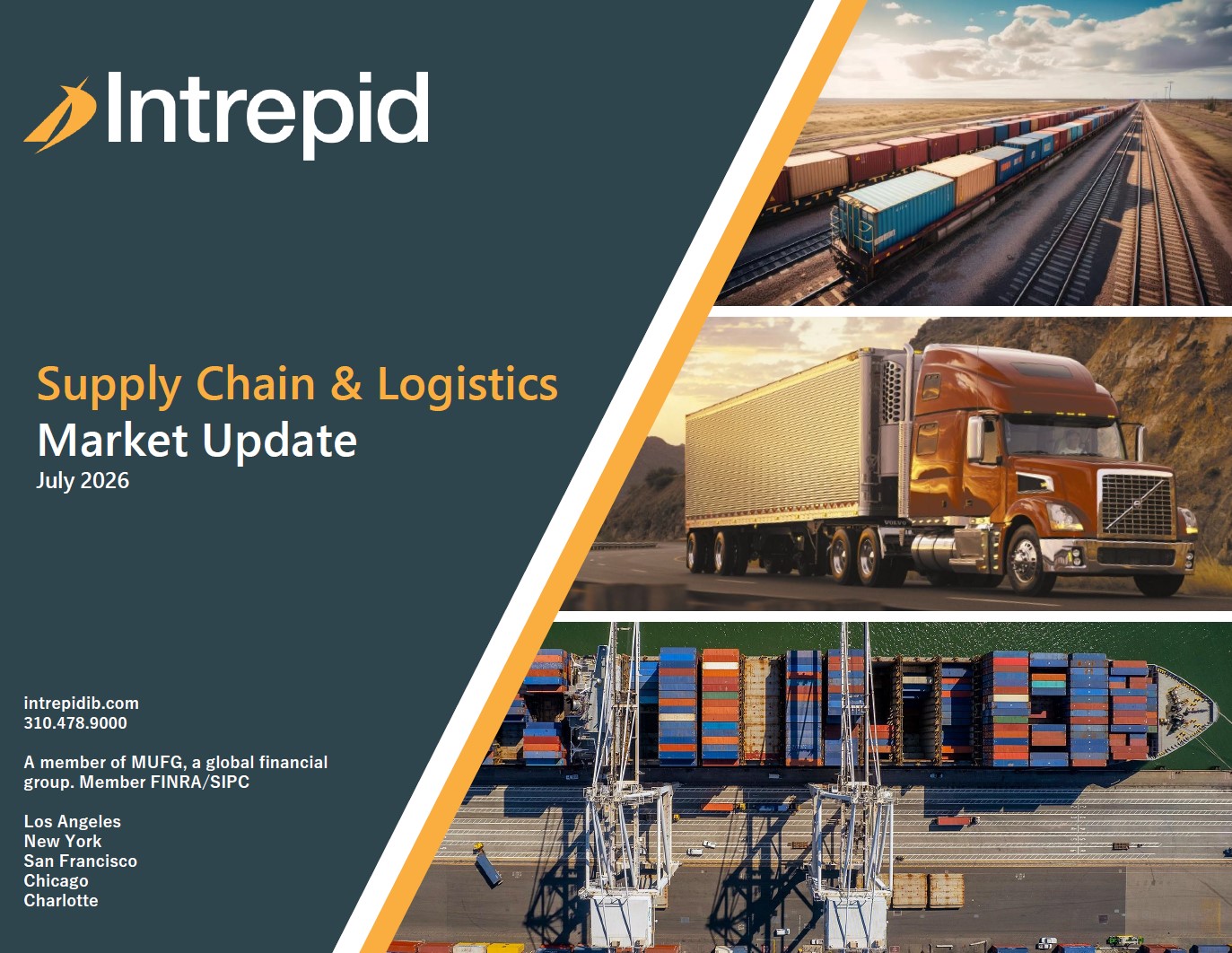 July 2026 Supply Chain & Logistics Market Update PDF cover
