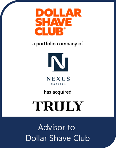 Transaction tombstone for Dollar Shave Club